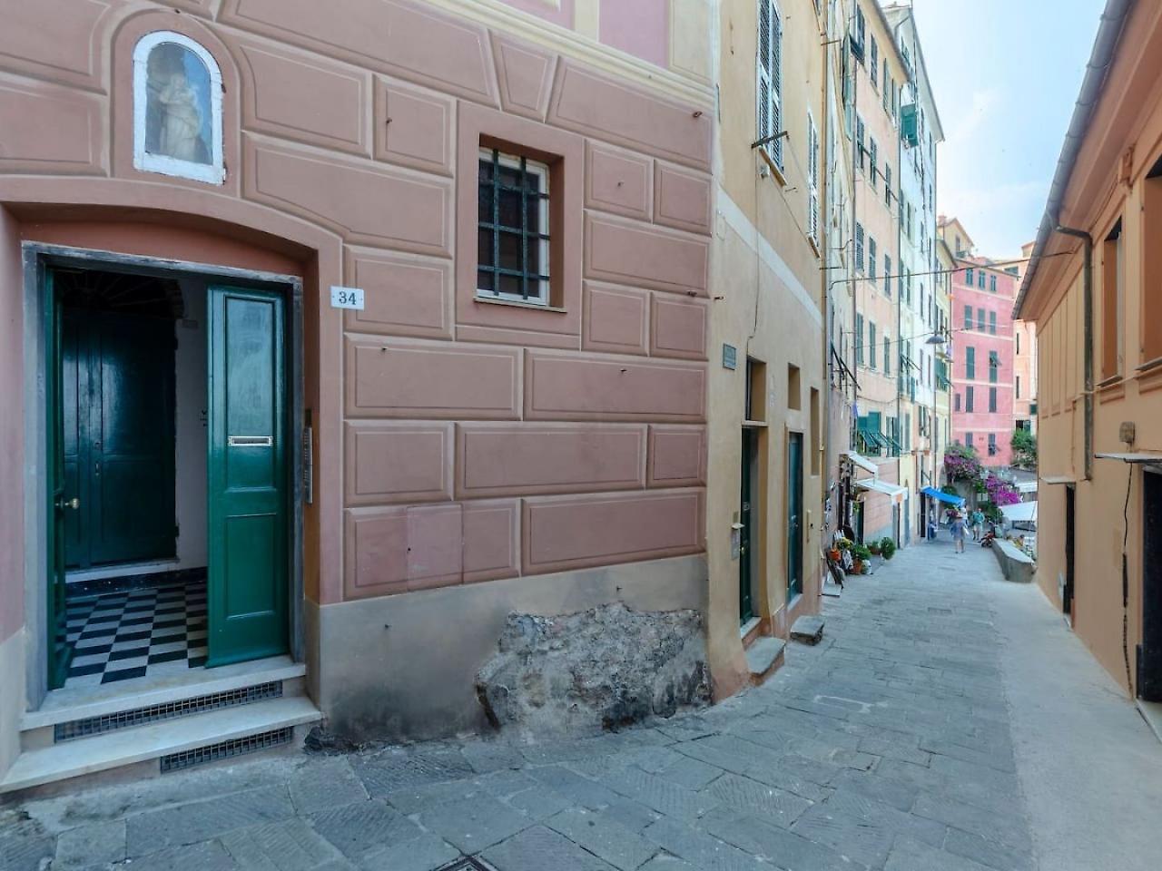 Ferienwohnung Joivy Charm 1 Bed Apt Overlooking Port Of Camogli Exterior foto